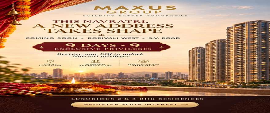 Maxus Legacy Borivali West: Brochure, Floor Plan, Cost Sheet